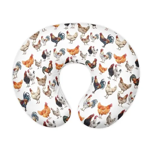 Vista 29 de Nursing Pillow Cover Stretchy Autumn Mushroom Ombre Cover for Breastfeeding Pillows Nursing Pillow Case for Newborn Fits the Original Support Pillow