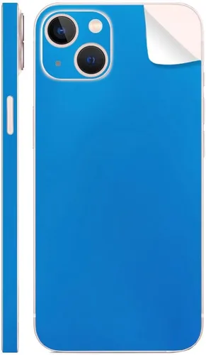 Vista 53 de SopiGuard Adhesivo para iPhone 15 Plus 6.7" Full Body Wrap Precision Edge-to-Edge (azul cepillado)