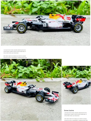 Vista 6 de HTLNUZD Modelo de coche coleccionable de aleación fundida a presión 2021 1/43RB16B #33 Fórmula F1