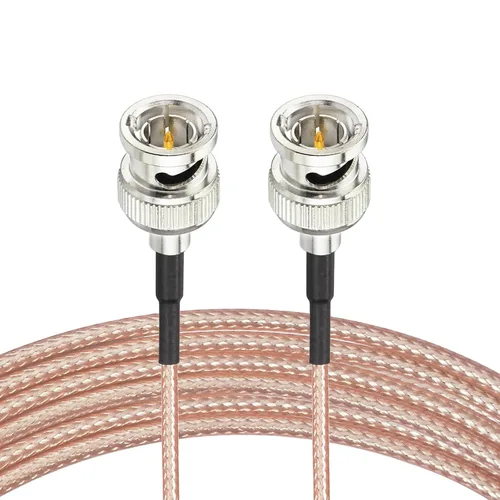 Vista 19 de Superbat HD-SDI 3G SDI Cable 1ft 75 Ohm RG179 BNC Cable de vídeo en ángulo recto Thin Short Low loss Flexible SDI Cable for HD-SDI/3G-SDI/4K/6K