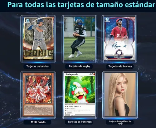 Vista 6 de 100 Toploaders, 35pt 3"x4" Fundas de plástico duro transparente