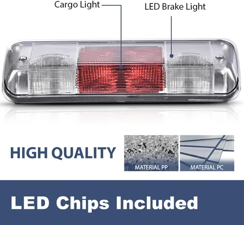 Vista 6 de PIT66 Tercera luz de freno compatible con Ford F150 2004-2008