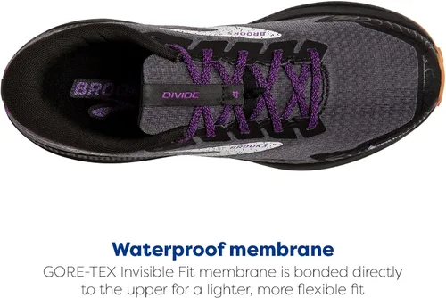 Vista 4 de Brooks Tenis impermeables para correr Divide 4 GTX para mujer