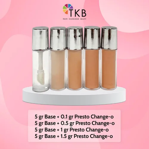 Vista 9 de TKB - Líquido labial Presto Change-o Magic Color Aditivo de color, color de labios único, transformación de labios, vegano, sin gluten ni crueldad