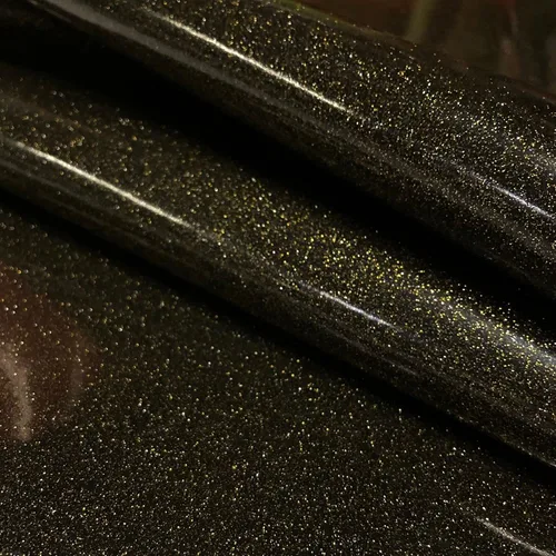 Vista 26 de Tela de vinilo brillante, hojas de piel sintética con purpurina suave, material brillante, ideal para hacer bolsas de tapicería, lazos para el pelo