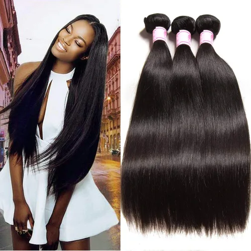 Vista 32 de Beauty Forever Yaki - Extensiones de cabello humano virgen mongol sin procesar, grado 12A, 3 paquetes de cabello humano virgen mongol sin procesar