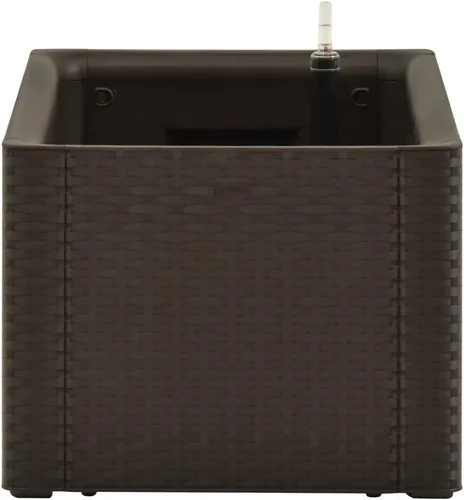 Vista 5 de Cama elevada de jardín con sistema de riego automático, maceta elevada, maceta elevada, caja de jardín, adecuada para uso en interiores y Moca