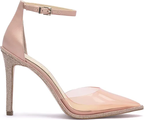 Vista 6 de Jessica Simpson Pemota - Zapatos de tacón alto con correa de tobillo para mujer