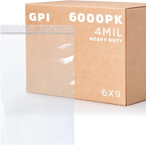 Vista 27 de GPI - Bolsas de plástico transparente con cremallera de 3" x 4", 100 unidades, bolsas de polietileno resistentes de servicio pesado de 4 mil