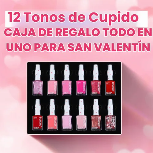 Vista 7 de Beetles - Juego de esmalte de uñas rosa, Prisma del Amor 12 colores, juego de esmalte de uñas primavera, salón, larga duración, DIY, uñas rosas