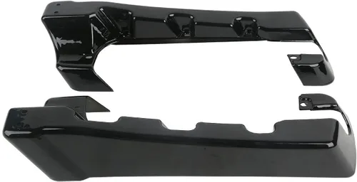 Vista 6 de TCMT Extensión de Bolsa de Sillín Dura Estirada de 4" Compatible con Modelos Harley Touring CVO Road Glide Road King Street Glide Electra Glide