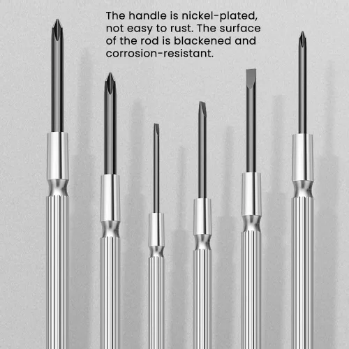 Vista 3 de Juego de destornilladores pequeños 6 en 1, kit de herramientas de reparación magnética de precisión en miniatura big