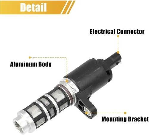 Vista 5 de 25192279 Engine Variable Valve Timing VVT Solenoid for Camshaft Position Actuator 25185534