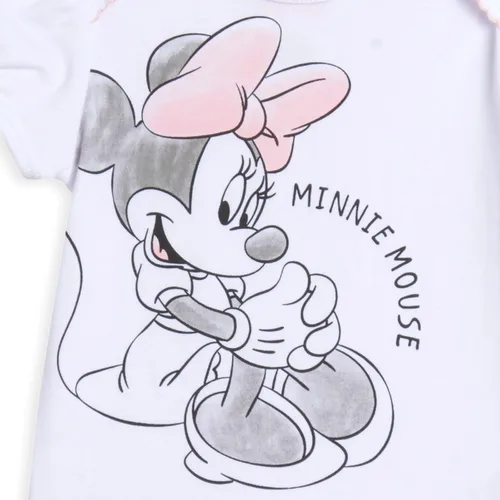 Vista 8 de Disney Body unisex de algodón elástico orgánico de manga corta para bebé (paquete de 3)