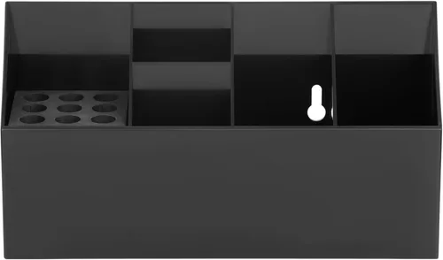 Vista 6 de Caja de almacenamiento grande para tijeras, soporte para tijeras para peluquería, soporte de corte para peluquería, peines profesionales