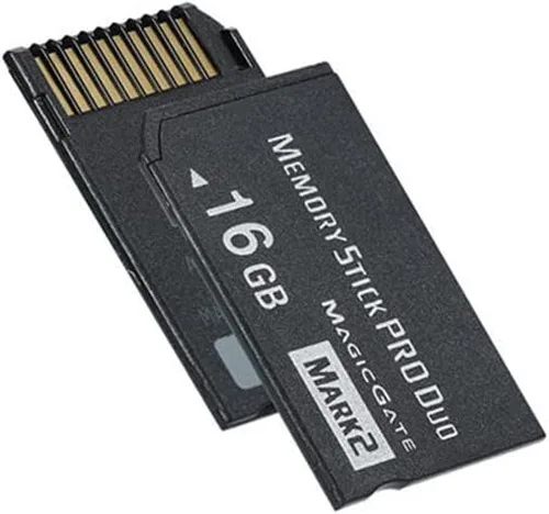 Vista 3 de Memoria Stick Pro Duo de 16 GB (MARK2) para tarjeta de memoria de cámara PSP