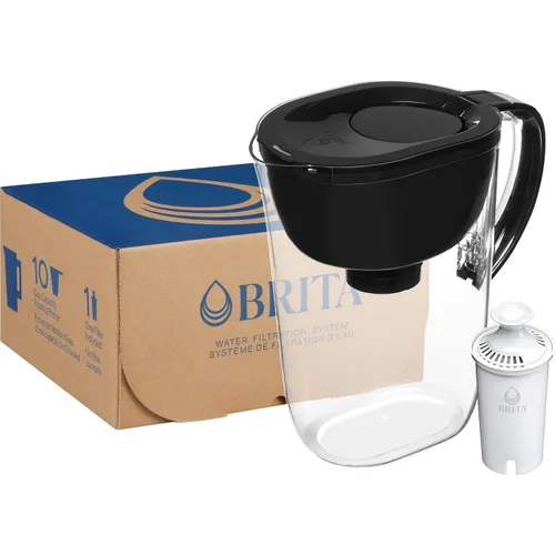 Vista 13 de Jarra de filtro de agua Brita grande para agua del grifo y potable con indicador de cambio SmartLight, incluye 1 filtro estándar, libre de BPA, dura