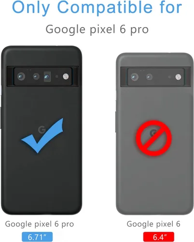 Vista 7 de Funda para Google Pixel 6 Pro, cartera magnética desmontable con ranura para efectivo, soporte de carga inalámbrica, función atril compatible