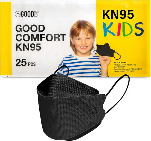 Vista 10 de Good Mask Co. Good Comfort KN95 Face Mask, Disposable KN95 Face Mask, Folding, Comfortable Face Masks, Bulk Face Masks