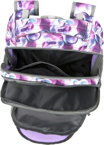 Vista 8 de Mochila con ruedas de 18 pulgadas, multicompartimento, tamaño grande, antisuciedad para niños, de Tilami, hiking