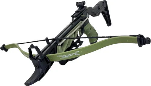 Vista 9 de ManKung - Ballesta de pistola autoarmante estilo cobra de 80 libras con 3 pernos - Estilo múltiple - Arco compuesto - Hecho en Taiwán