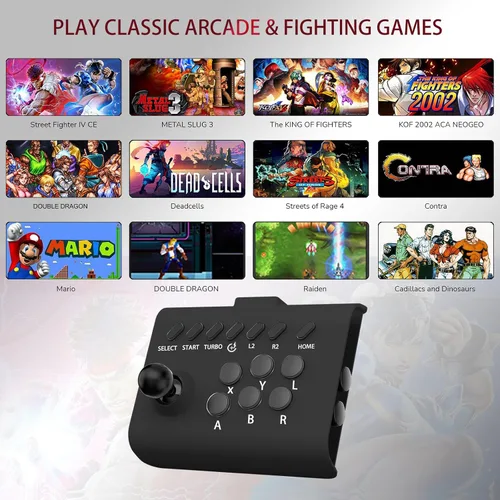 Vista 7 de arVin Arcade Fight Stick Joystick Game Controller for iPhone iOS Android PC Fighting Stick for Nintendo Switch/PS3/PS4 Arcade Rocker Gamepad with