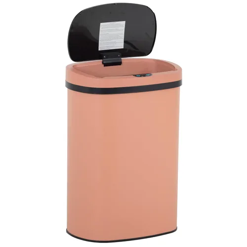 Vista 11 de PayLessHere Basurero automático de cocina con tapa, 50 litros, 13 galones, sin tacto, de acero inoxidable cepillado, de alta capacidad, para baño