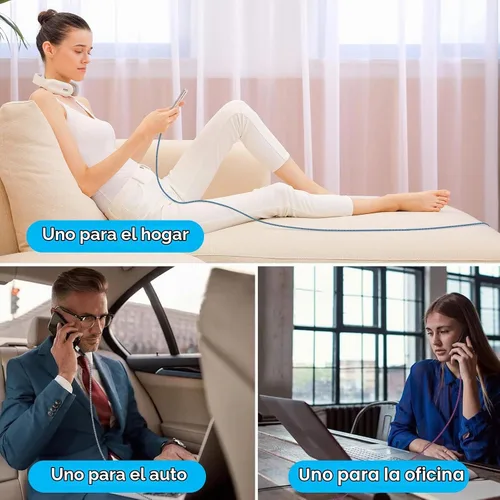 Vista 6 de Cable USB a USB C de 6 pies/Paquete de 3 para iPhone 17 16 15/15 Pro/15 Pro Max/15 Plus, cable de carga rápido USB A a USB tipo C para Samsung