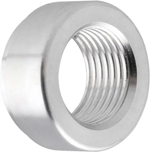Vista 6 de 3/8 NPT Soldadura femenina en Bung aluminio Bung Pipe Thread Pipe Adaptador de montaje soldable Accesorios de coche, uso con combustible, aceite