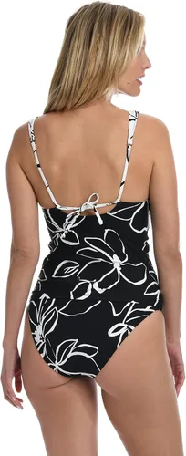 Vista 2 de La Blanca Traje de baño tankini sobre el hombro para mujer