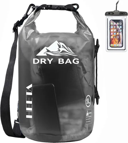Vista 3 de HEETA Báscula de pescado con pantalla LCD retroiluminada incluida con bolsa seca impermeable para mujeres y hombres