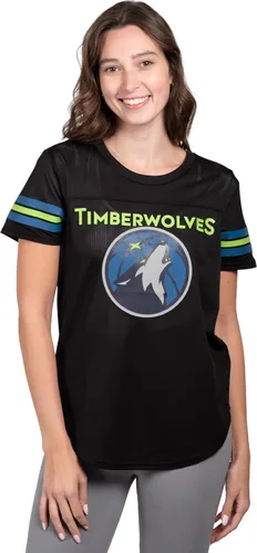 Vista 18 de Ultra Game - Camiseta de malla súper suave oficial de la NBA para mujer