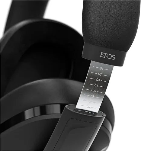 Vista 7 de EPOS Audio - Auriculares acústicos cerrados H3 con cable de audio (ónix negro)