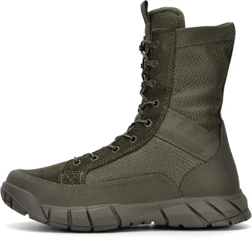Vista 4 de XPETI Botas militares tácticas Assault LT de 8" para hombre Verde (Ranger Green)