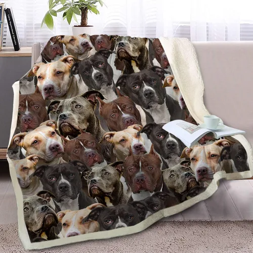 Vista 15 de BlessLiving Manta reversible de microfibra Beagle, manta de forro polar Sherpa pesado, 50 x 60 pulgadas