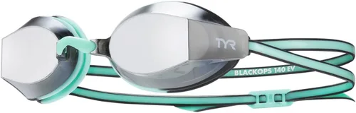 Vista 2 de TYR Black Ops 140 EV Gafas de natación espejadas para carreras, ajuste para mujer