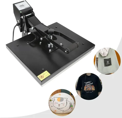 Vista 6 de Prensa de calor, máquina de prensa de calor de 16 x 20 pulgadas, máquina de transferencia de prensa de calor por sublimación de camisetas, máquina