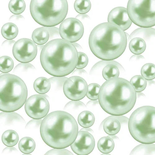 Vista 29 de 200 PIEZAS de Rellenos de Jarrón Verdes, Perlas de Cuentas para Centros de Mesa en Jarrones, Perlas Falsas de 10/14/20 MM sin Agujero para Boda