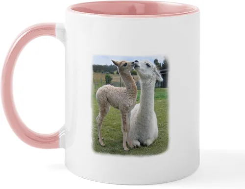 Vista 13 de CafePress A Special Alpaca Moment - Taza de café de cerámica (11.0 fl oz)