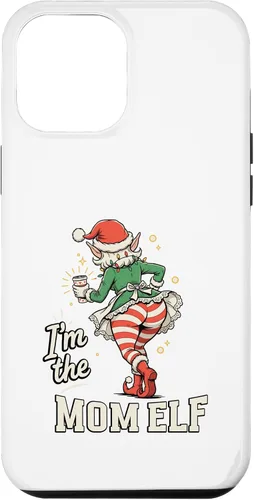 Vista 26 de I'm The Mom Elf Funny Matching Family Christmas Group Case for iPhone 16