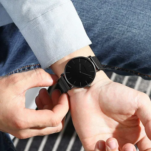 Vista 4 de FIZILI5.3mmUltra-ThinWatch. 41mmWatch forMen 32mmWatch forWomen