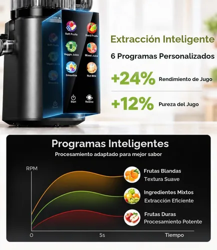 Vista 2 de Onelive 6-en-1 máquina fría del exprimidor de la prensa para la leche