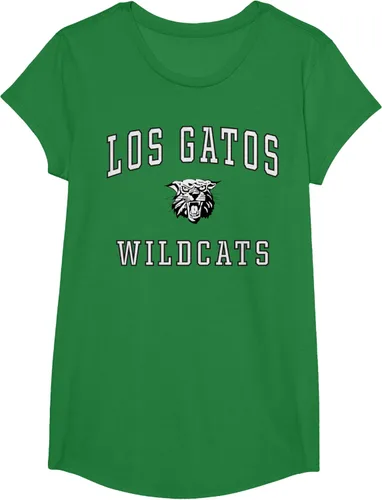 Vista 47 de Camiseta de Los Gatos de la escuela secundaria de Wildcats C1