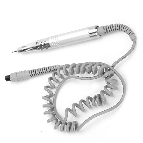 Vista 7 de Taladro de uñas eléctrico de 35000 RPM, herramientas de pulido de arte de uñas con vástago de mano, kit de taladro profesional para lima de uñas