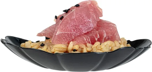 Vista 8 de Restaurantware Plato de aperitivo de 3.3 pulgadas, 25 platos desechables de plástico para aperitivos, resistentes platos de cóctel de plástico negro