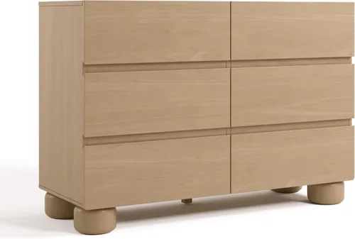 Vista 15 de Storkcraft Sorrento - Cómoda de 3 cajones con cambiador, color madera Driftwood