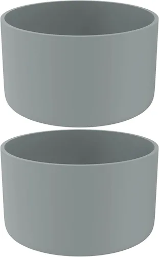 Vista 17 de Funda protectora de silicona para Stanley Quencher H2.0, vaso de 40 onzas y 30 onzas con asa y Stanley IceFlow de 20 onzas, 30 onzas, funda Negro
