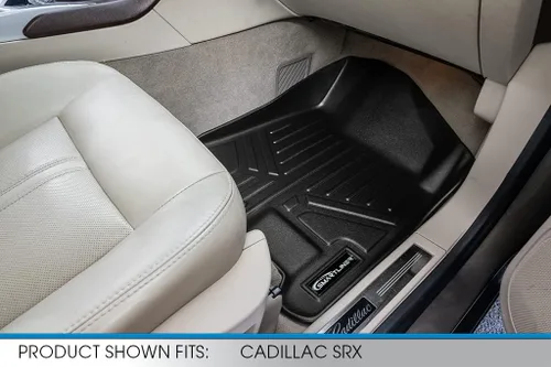 Vista 3 de SMARTLINER Juego de alfombrillas de piso personalizadas para Cadillac SRX 2010-2016