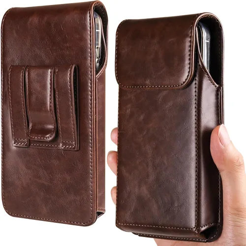 Vista 10 de Miimall Funda para teléfono celular para iPhone 17, 17 Pro 16, 16 Pro 15, 15 Pro 14, 14 Pro 13, 13 Pro 12, 12 Pro 11, 11Pro XR, funda de cuero