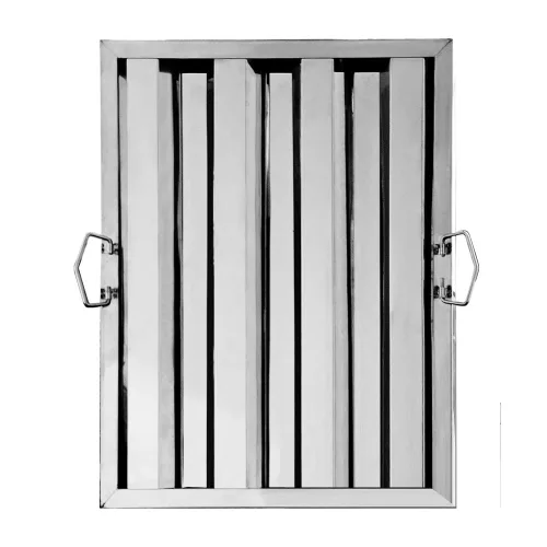 Vista 3 de New Star Foodservice 54323 Filtro de campana de acero inoxidable, 16 pulgadas de ancho x 20 pulgadas de alto, juego de 6
